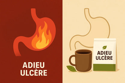 Adieu Ulcère Élimine RAPIDEMENT tous types d’ulcères (gastriques, buccaux, intestinaux…)